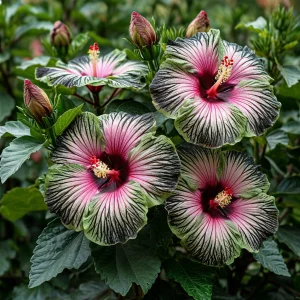 Гибискус Амбер Лайт купить по цене от 490р. в интернет-магазине «Посадика» с доставкой почтой в в Катав-Ивановске и по всей России – [изображение №1].