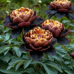 Пион Императорский Бал купить по цене от 419р. в интернет-магазине «Посадика» с доставкой почтой в в Катав-Ивановске и по всей России – [изображение №1].