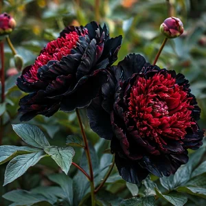 Пион Глубокий Алый купить по цене от 439р. в интернет-магазине «Посадика» с доставкой почтой в в Катав-Ивановске и по всей России – [изображение №1].