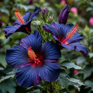 Гибискус Саншайн Кисс купить по цене от 450р. в интернет-магазине «Посадика» с доставкой почтой в в Катав-Ивановске и по всей России – [изображение №1].