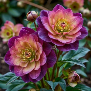 Морозник Претти Элен Рэд купить по цене от 509р. в интернет-магазине «Посадика» с доставкой почтой в в Катав-Ивановске и по всей России – [изображение №1].