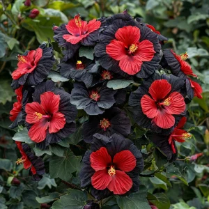 Гибискус Шиммеринг купить по цене от 720р. в интернет-магазине «Посадика» с доставкой почтой в в Катав-Ивановске и по всей России – [изображение №1].