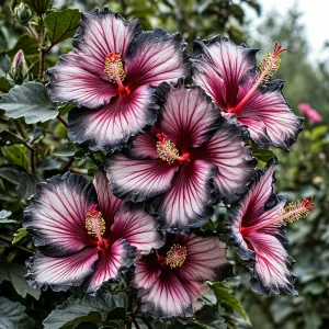 Гибискус садовый Самер Бридж купить по цене от 306р. в интернет-магазине «Посадика» с доставкой почтой в в Катав-Ивановске и по всей России – [изображение №1].