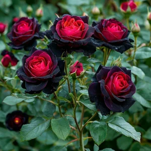 Роза Тень Феникса купить по цене от 402р. в интернет-магазине «Посадика» с доставкой почтой в в Катав-Ивановске и по всей России – [изображение №1].